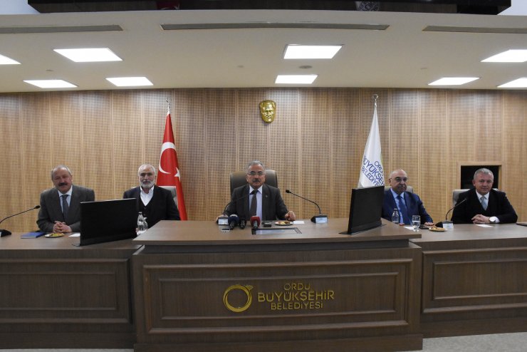 Ordu Büyükşehir Belediye Başkanı Güler sanayicilerle buluşmasında konuştu: