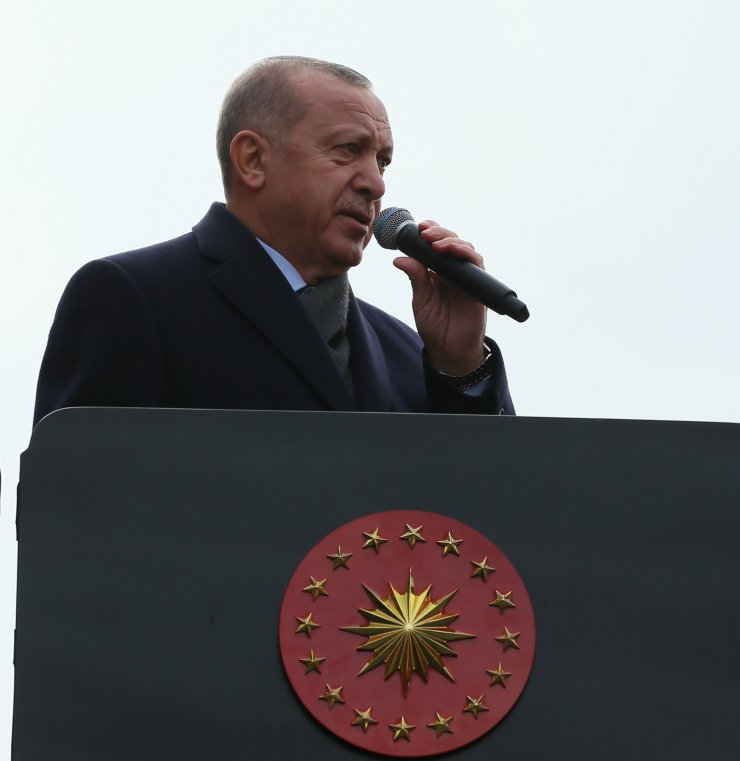 Cumhurbaşkanı Erdoğan, Kınık'ta halka hitap etti: