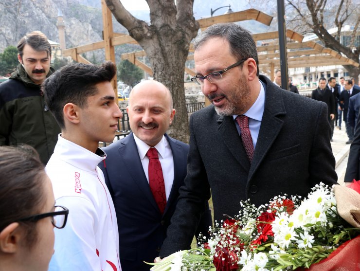 Gençlik ve Spor Bakanı Mehmet Muharrem Kasapoğlu Amasya'da