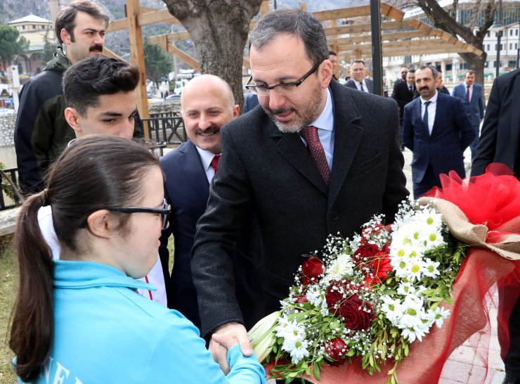 Gençlik ve Spor Bakanı Mehmet Muharrem Kasapoğlu Amasya'da