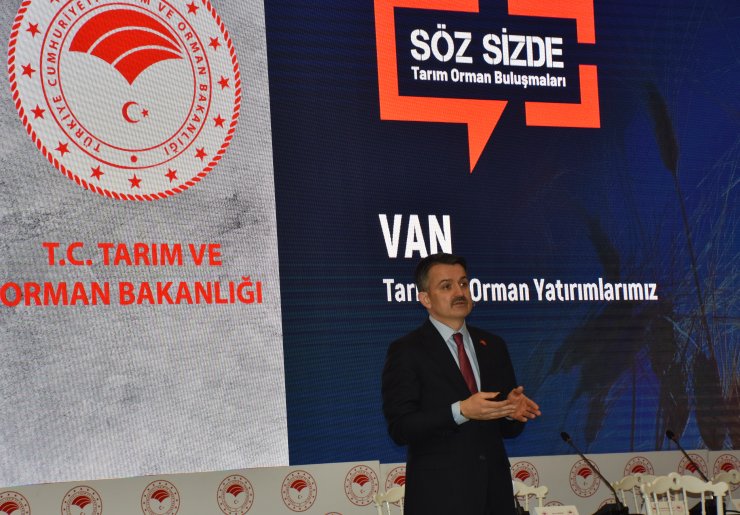 Tarım ve Orman Bakanı Bekir Pakdemirli: "Türkiye kendi kendine yeten bir ülkedir"