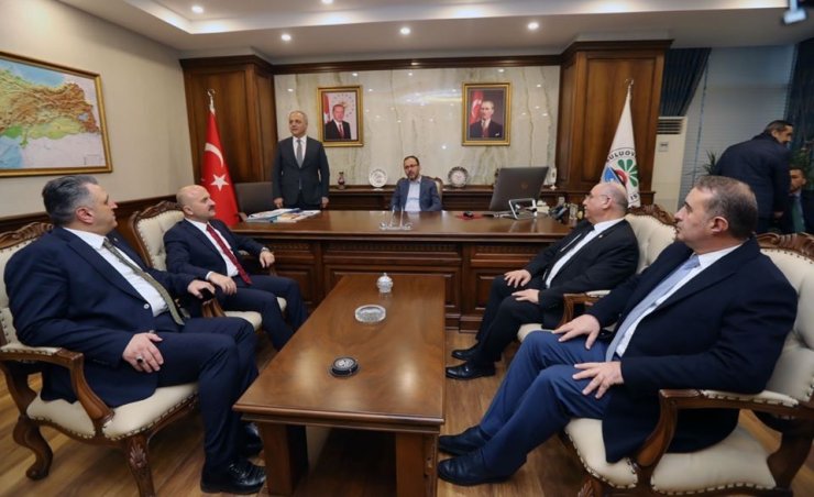Kasapoğlu, Üçok’tan yatırımları hakkında bilgi aldı