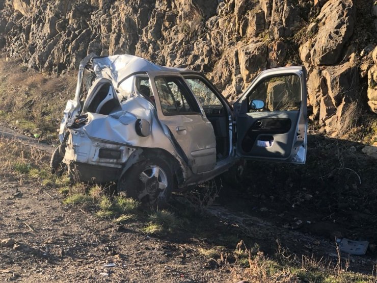 Ankara’da trafik kazası: 1 ölü, 1 yaralı