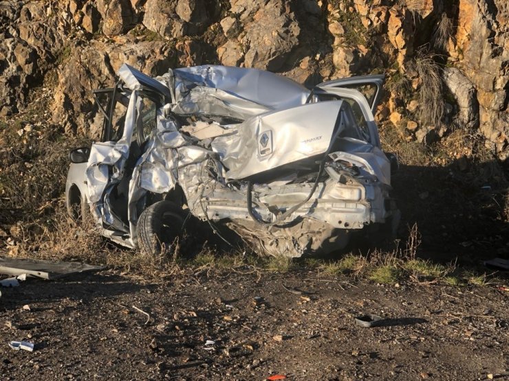 Ankara’da trafik kazası: 1 ölü, 1 yaralı