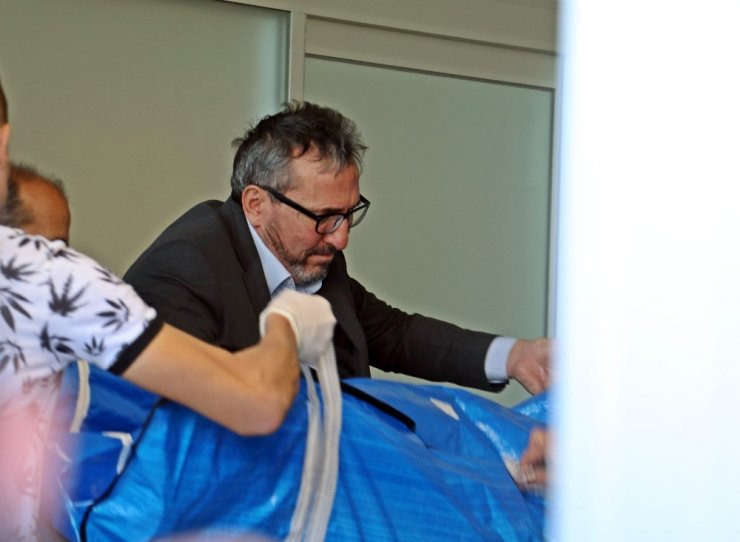 Genç oğlunu trafik kazasında kaybeden öğretmenin son görevi