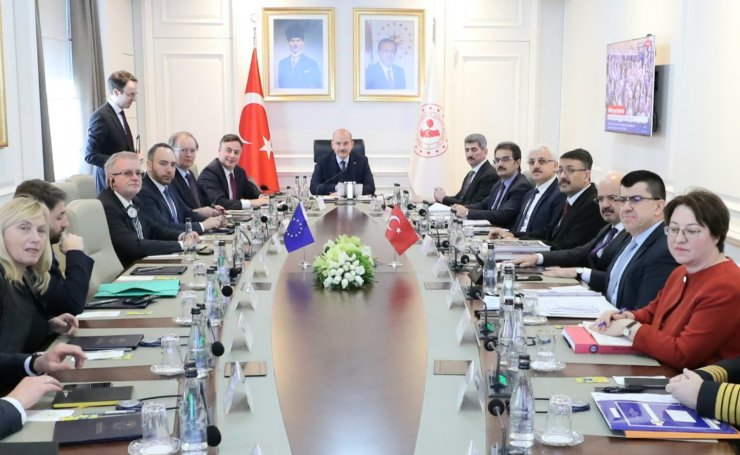 Bakan Soylu, Avrupa Parlamentosu Dış İlişkiler Komisyonu heyetini kabul etti