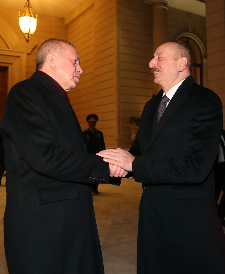 Erdoğan, Azerbaycan Cumhurbaşkanı Aliyev ile ortak basın toplantısında konuştu: