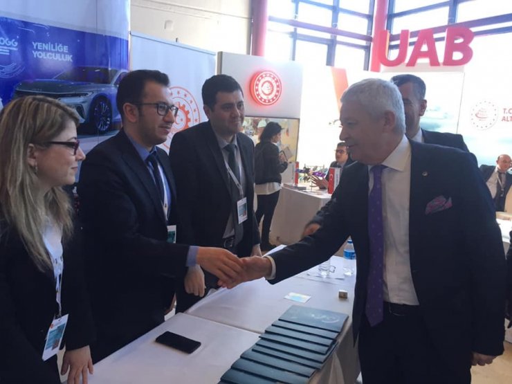 ETSO heyeti Trakya Kariyer Fuarı’nda