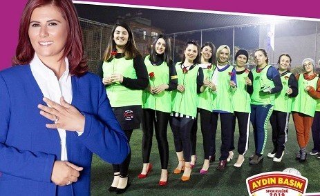 Bayanların başlama vuruşunu Bayan Başkan yapacak