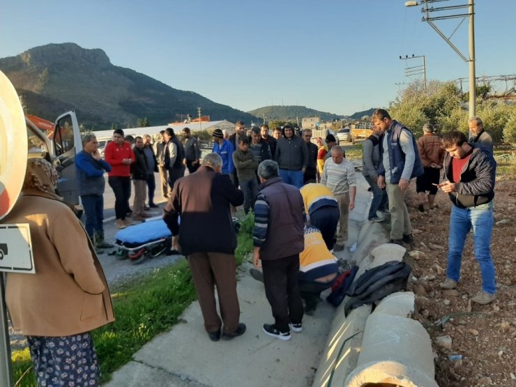 Bozyazı’da kaza; 2 yaralı