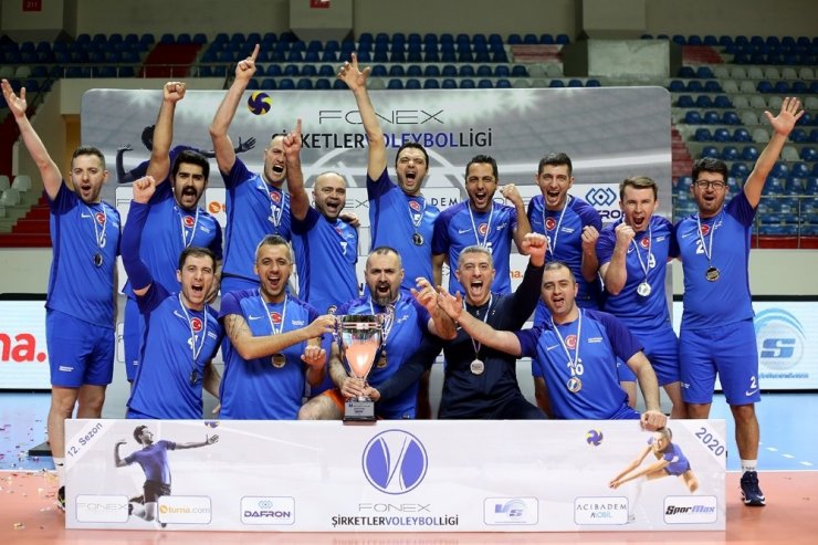 Şirketler Voleybol Ligi’nde şampiyonlar belli oldu