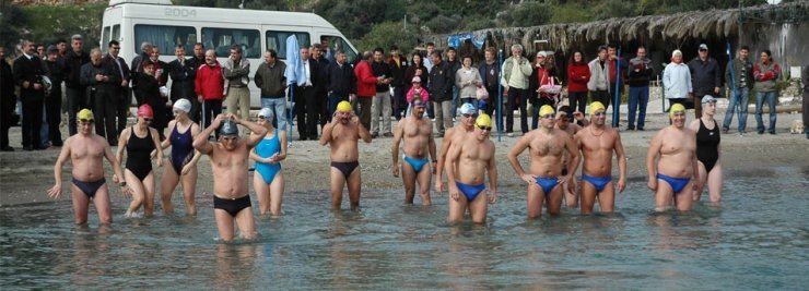 Yüzme tutkunları 14. Datça Kış Yüzme Maratonunda yarışacak