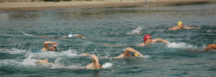 Yüzme tutkunları 14. Datça Kış Yüzme Maratonunda yarışacak
