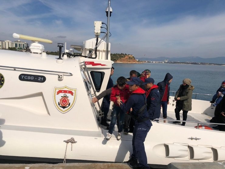 Aydın’da iki ayrı operasyonda 58 düzensiz göçmen yakalandı