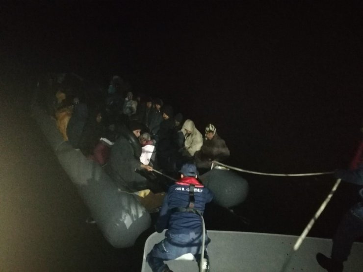 Aydın’da iki ayrı operasyonda 58 düzensiz göçmen yakalandı