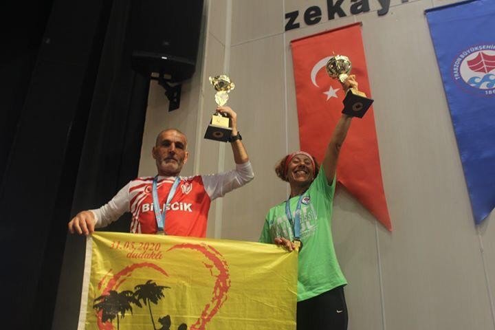 Bilecikli maratoncu Rıza Yıldırım’dan bir kupa daha