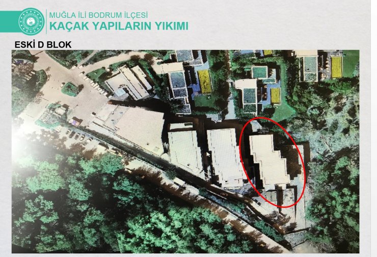 Bodrum'da "kaçak yapı" ile mücadele hassasiyeti fotoğraflandı