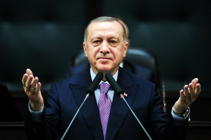 Cumhurbaşkanı Erdoğan’a AK Parti Grubu’nda doğum günü sürprizi