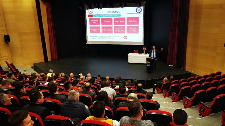 KAAN projesi, Marmaris’te özel güvenlik personeline anlatıldı
