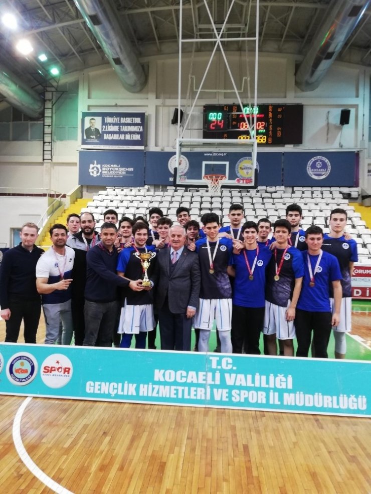 Kocaeli basketbolunun alt yapı şampiyonu Kağıtspor