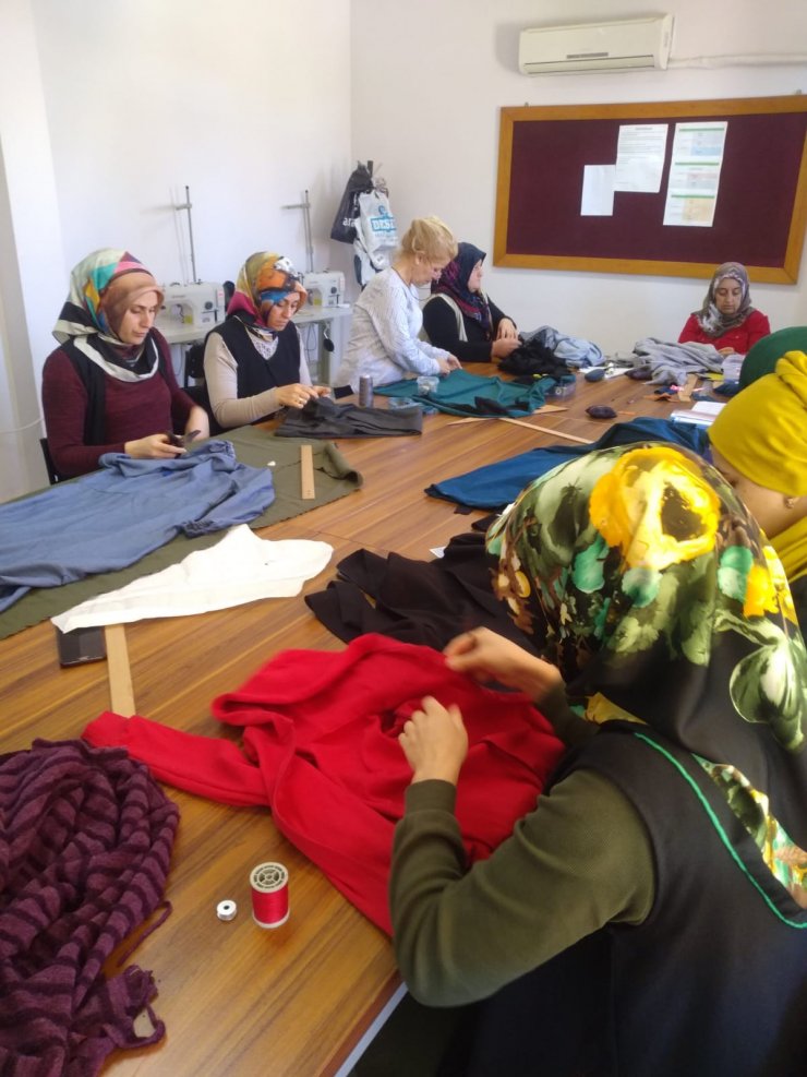 Ulaş'ta kadınlara yönelik İŞKUR destekli kurs açıldı