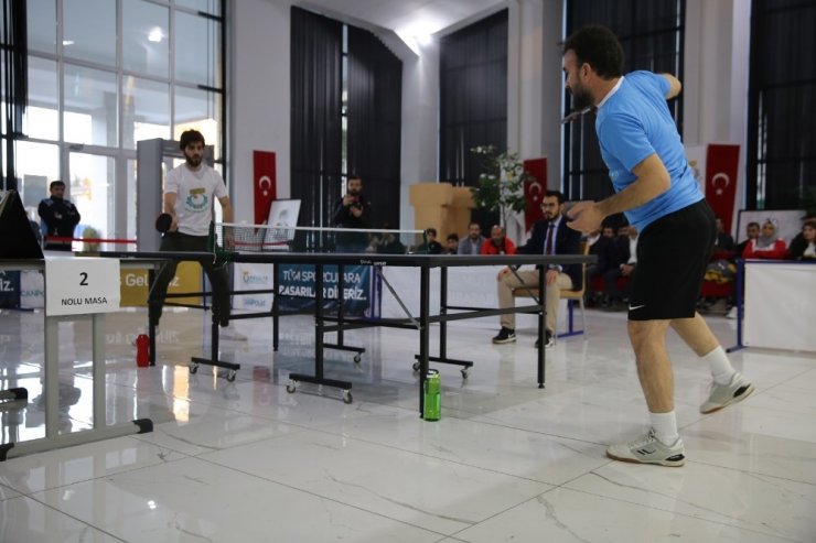 Haliliye’de 1’inci Göbeklitepe masa tenisi turnuvası düzenlendi