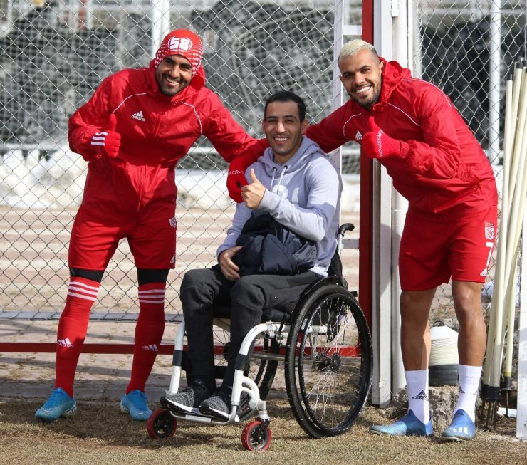 Sivasspor’da neşeli antrenman