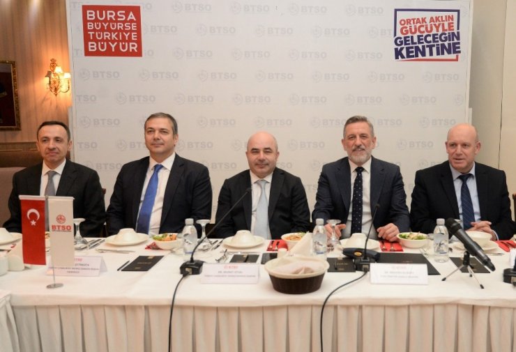 Uysal, BTSO Yüksek İstişare Kurulu Toplantısı’nın konuğu oldu