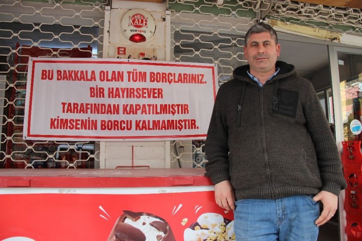 Gizemli hayırsever İzmir’de de ortaya çıktı: Tüm veresiye borçlarını ödedi