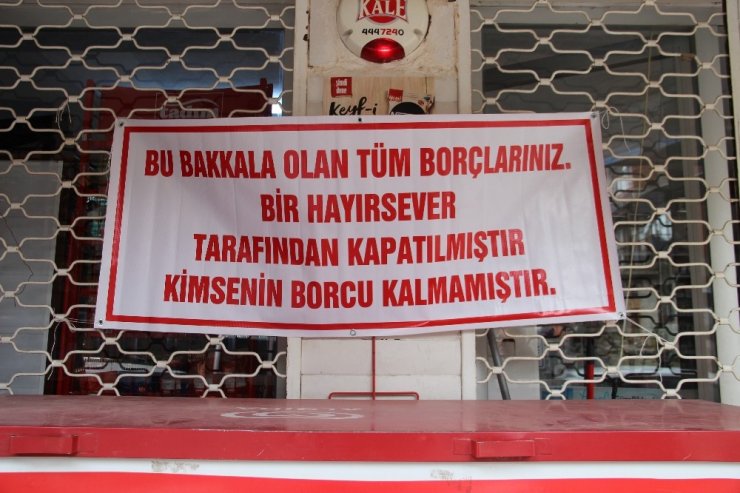 Gizemli hayırsever İzmir’de de ortaya çıktı: Tüm veresiye borçlarını ödedi