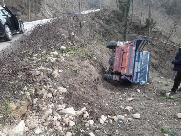 Fatsa’da patpat kazası: 1 yaralı