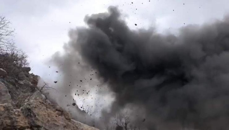 Siirt’te teröristlerin hain tuzağı engellendi