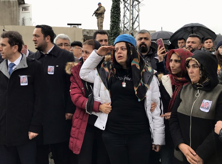 İdlib şehidi Astsubay Muhammed Ali Özer son yolculuğuna uğurlandı