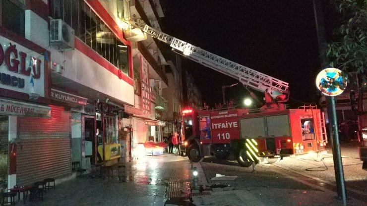 Samsun’da lokanta yangını korkuttu