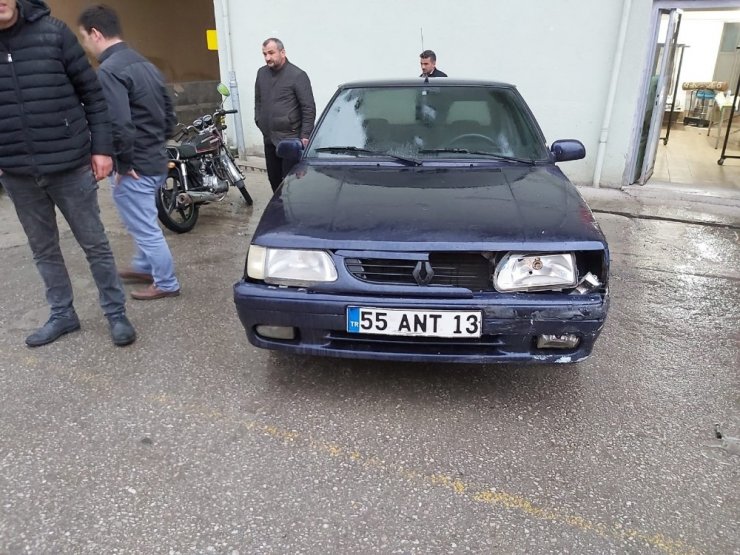 Samsun’da motosiklet kazası: 2 yaralı