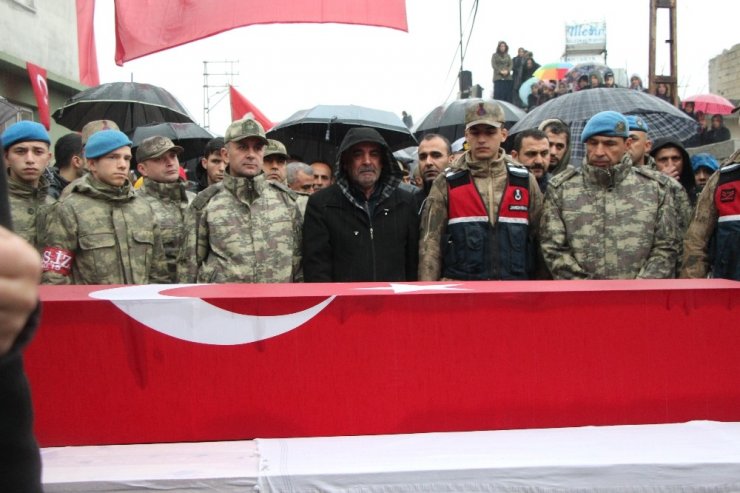İdlib şehidi, Hatay’da toprağa verildi