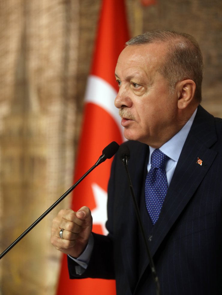 Cumhurbaşkanı ve AK Parti Genel Başkanı Erdoğan, İstanbul milletvekilleriyle buluştu: (1)