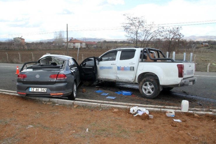 Elazığ’da trafik kazası: 5 yaralı