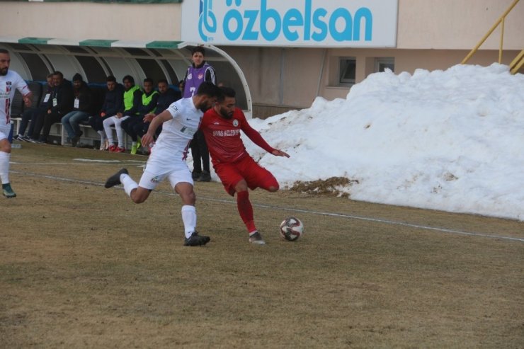 TFF 2. Lig: Sivas Belediyespor: 2 - Vanspor: 2