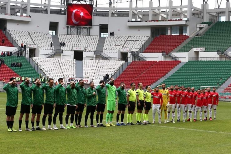 Diyarbekirspor rakibin attığı gole kazandı