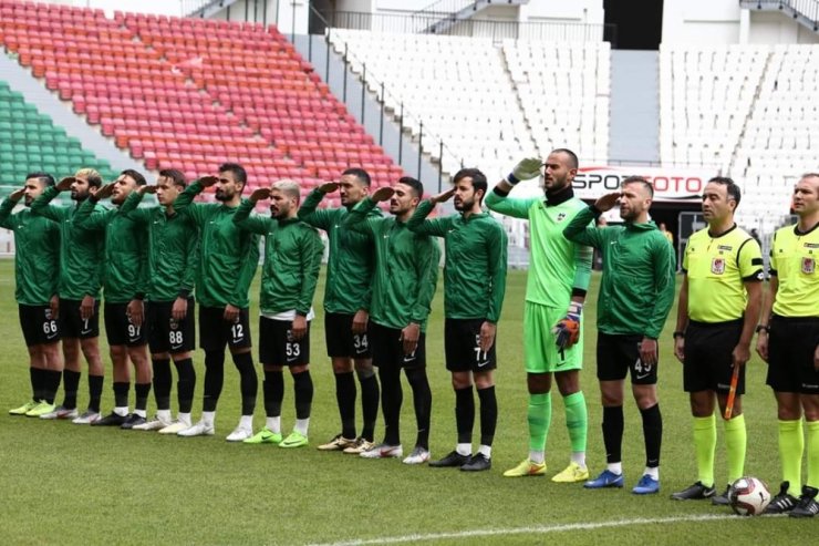 Diyarbekirspor rakibin attığı gole kazandı