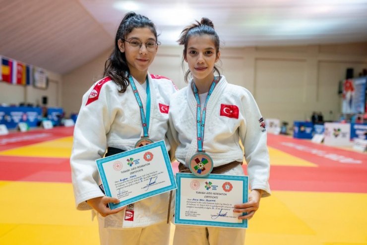 Denizlili sporcular ’Avrupa Judo Kupası’nda fırtına gibi esti