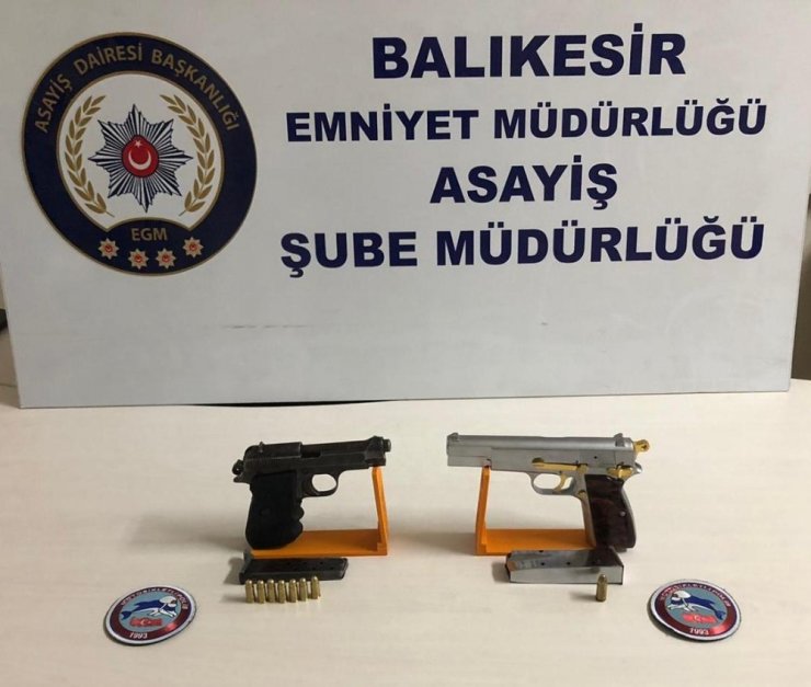 Balıkesir polisi silaha savaş açtı