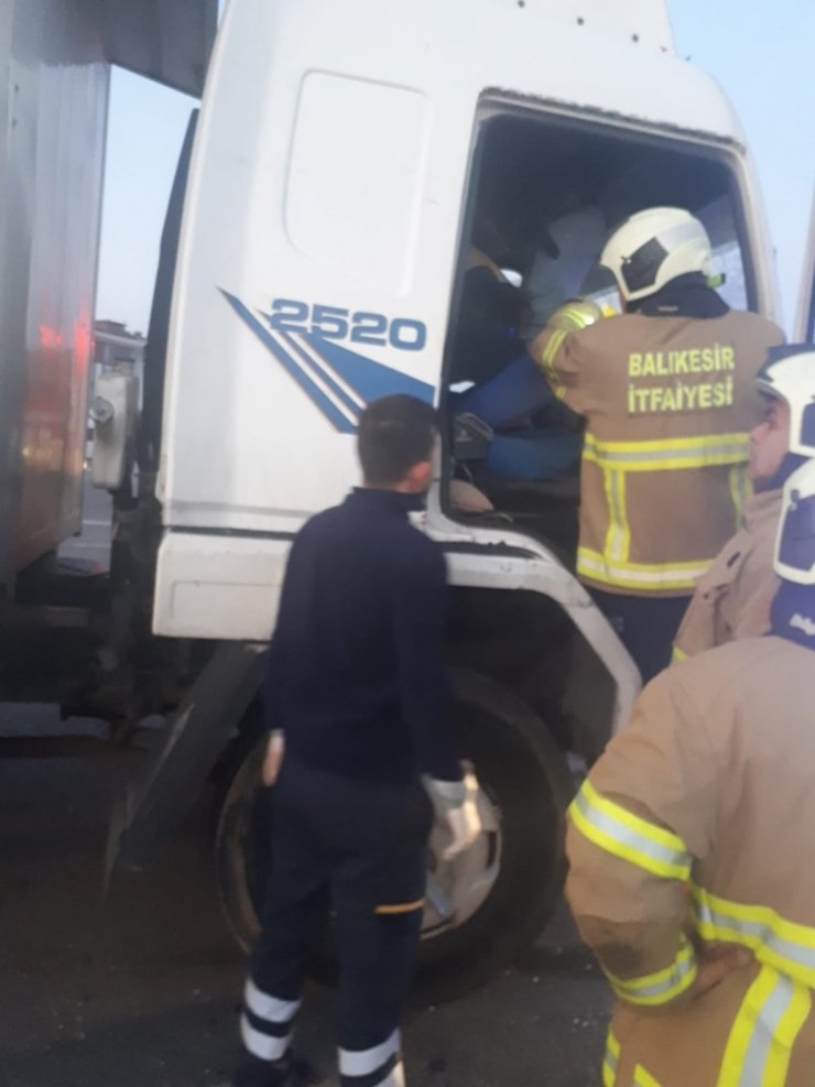 Balıkesir’de trafik kazası: 7 yaralı