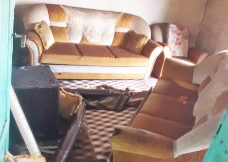 İlçedeki yangın paniğe neden oldu