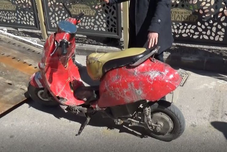 Şüpheli motosiklet paniğe neden oldu