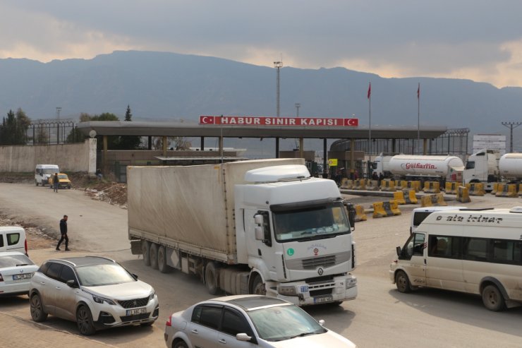 Habur Sınır Kapısı'nda koronavirüs tedbirleri