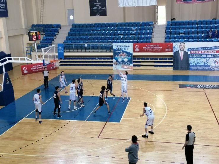 Kimsenin ilgi göstermediği Basketbol U16 Erkekler 1. Bölge Şampiyonası sona erdi