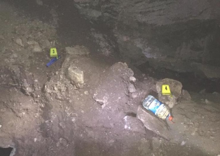 Kütahya’da izinsiz kazı yapan 7 şüpheli yakalandı