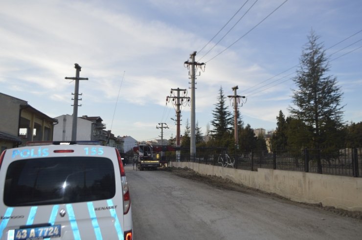 Elektrik akımına kapılan kişi yaralandı
